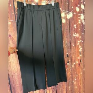 Marc Cain Black Washington Cropped Pull On Trousers